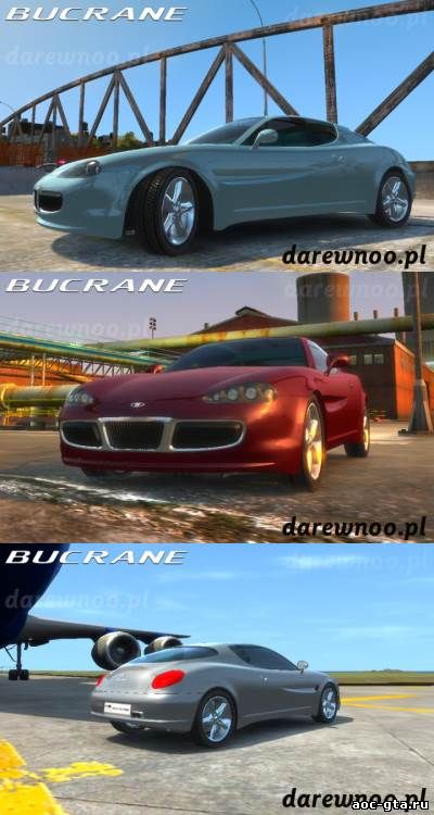Daewoo Bucrane Concept для GTA 4