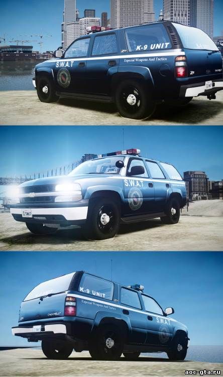 Police Chevrolet TAHOE Z71 (SWAT) для GTA 4