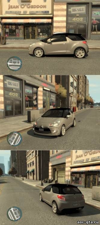 Citroen DS3 2011 для GTA 4