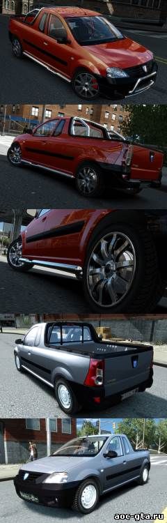 Dacia Logan Pick-up для GTA 4