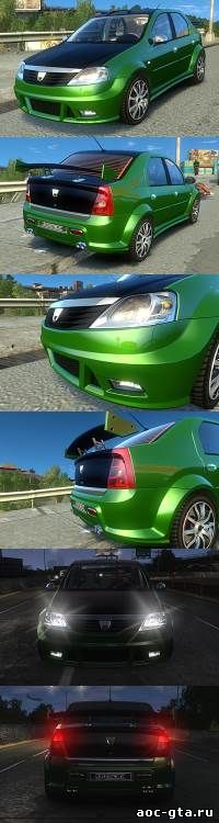 Dacia Logan Tuned для GTA 4