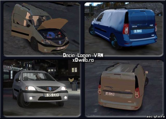 Dacia Logan Van для GTA 4