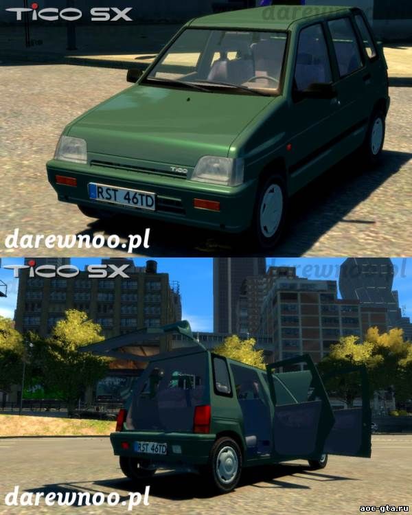Daewoo Tico SX для GTA 4
