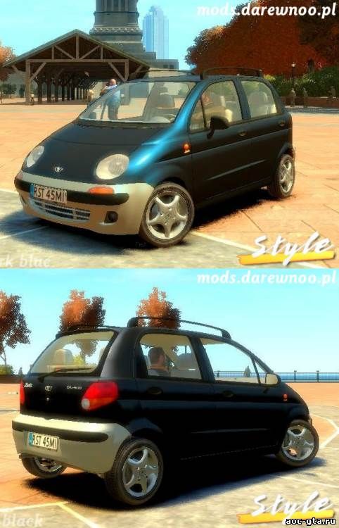 2000 Daewoo Matiz для GTA 4