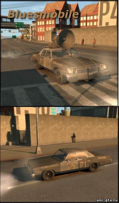 1974 Dodge Monaco (bluesmobile) для GTA 4