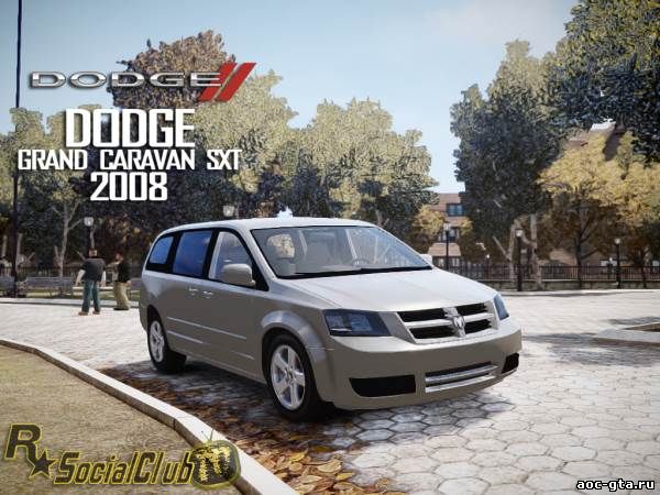 Dodge Grand Caravan SXT 2008 для GTA 4