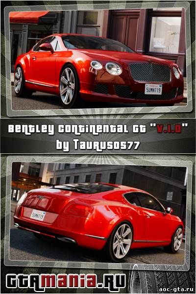 Bentley Continental GT 2011 [EPM] v1.0 для GTA 4