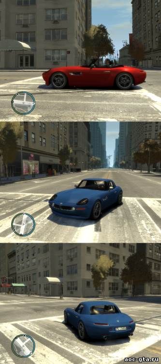 BMW Z8 2000 для GTA 4